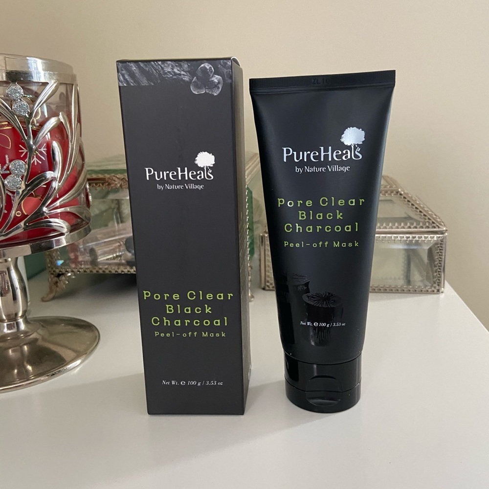 PureHeals Pore Clear Black Charcoal Mask